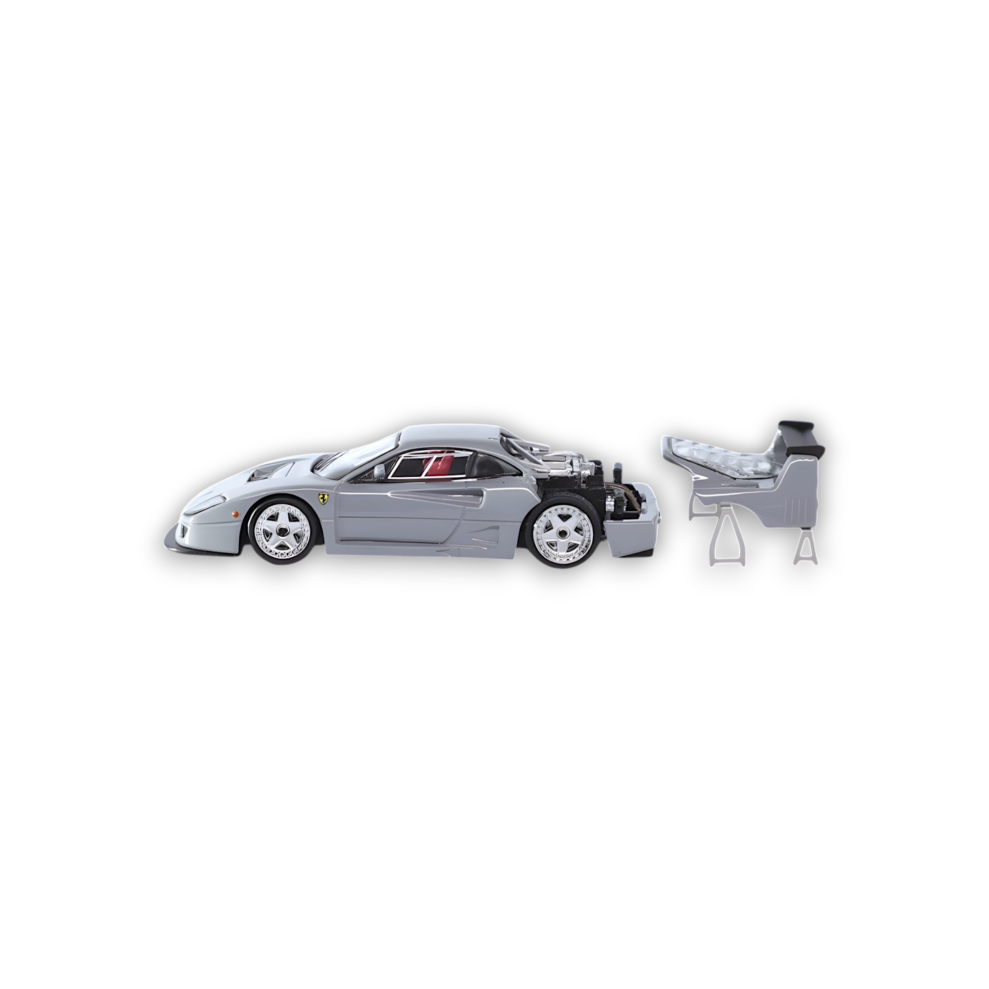 Stance Hunters Ferrari F40 LM Chalk Grey 1:64