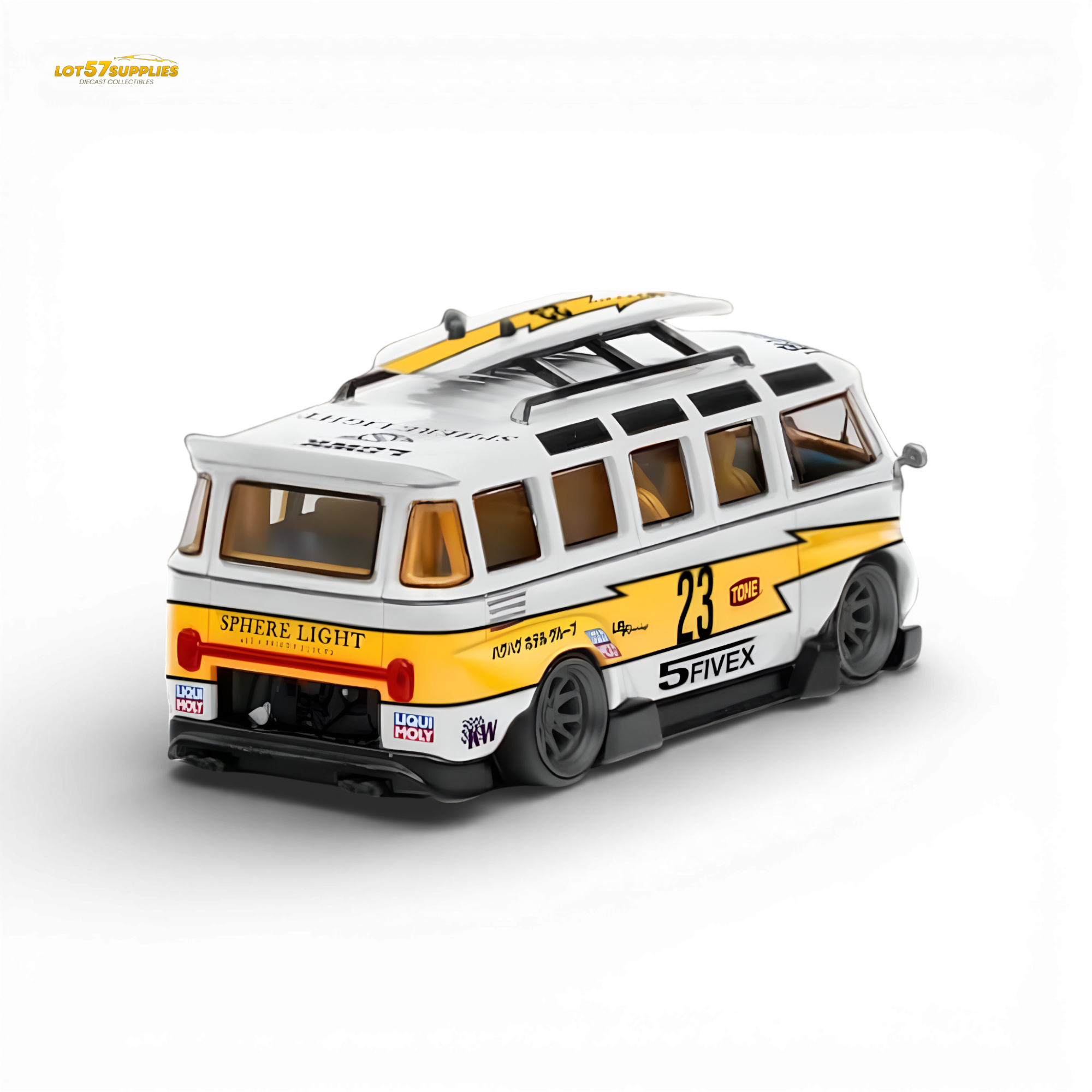 LF Model Volkswagen T1 Kombi WideBody Surfboard 1:64