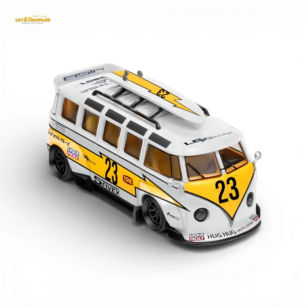 LF Model Volkswagen T1 Kombi WideBody Surfboard 1:64