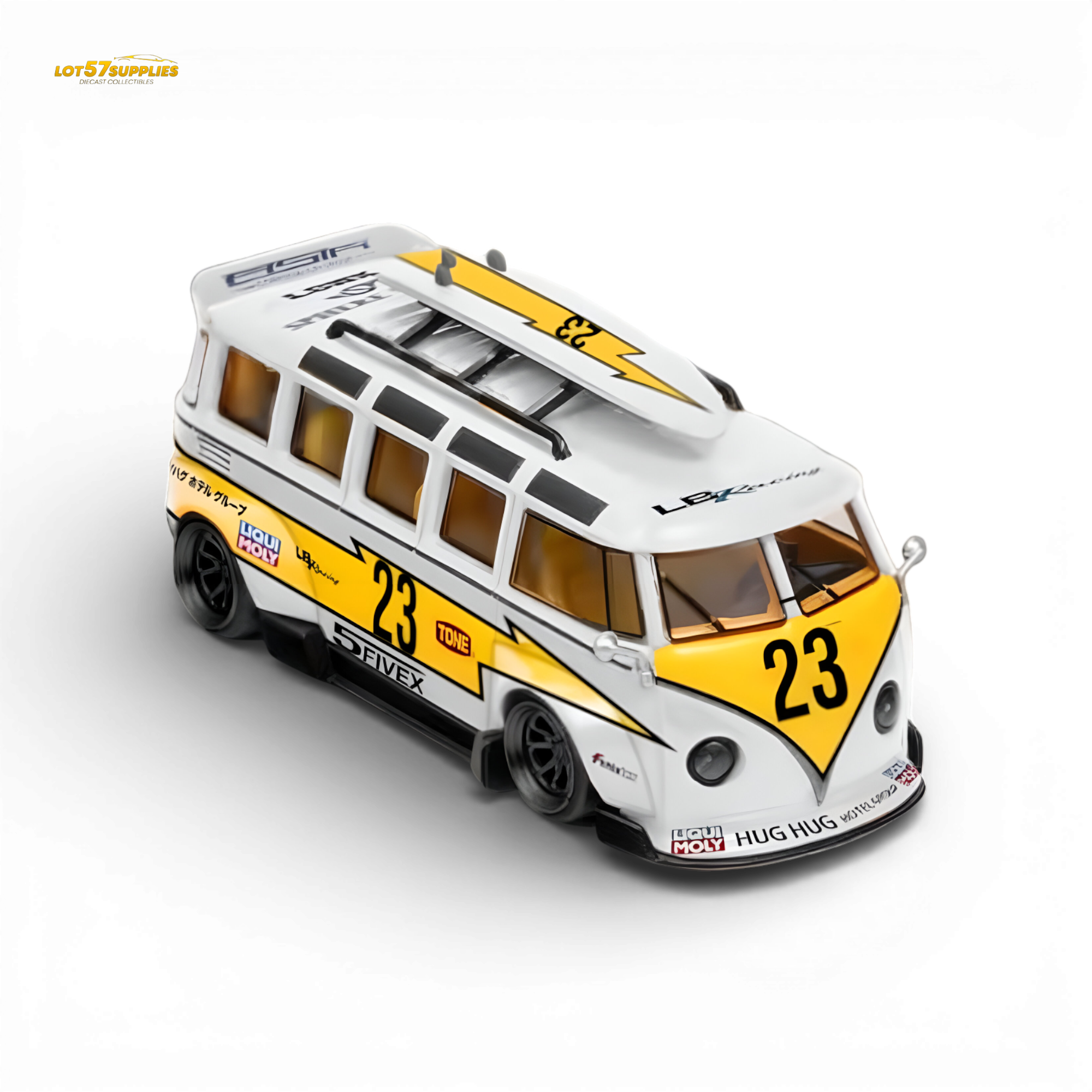 LF Model Volkswagen T1 Kombi WideBody Surfboard 1:64