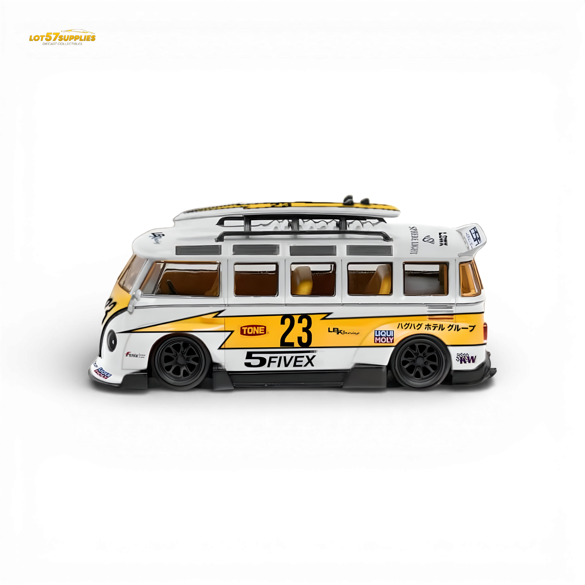 LF Model Volkswagen T1 Kombi WideBody Surfboard 1:64