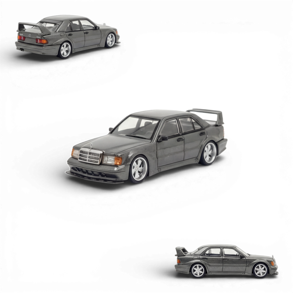 Seeker Mercedes-Benz 190E 2.5-16 Evolution Metallic Grey 1:64
