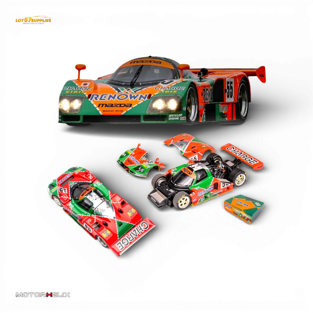 MOTORHELIX Mazda 787b #55 Le Mans 1:64