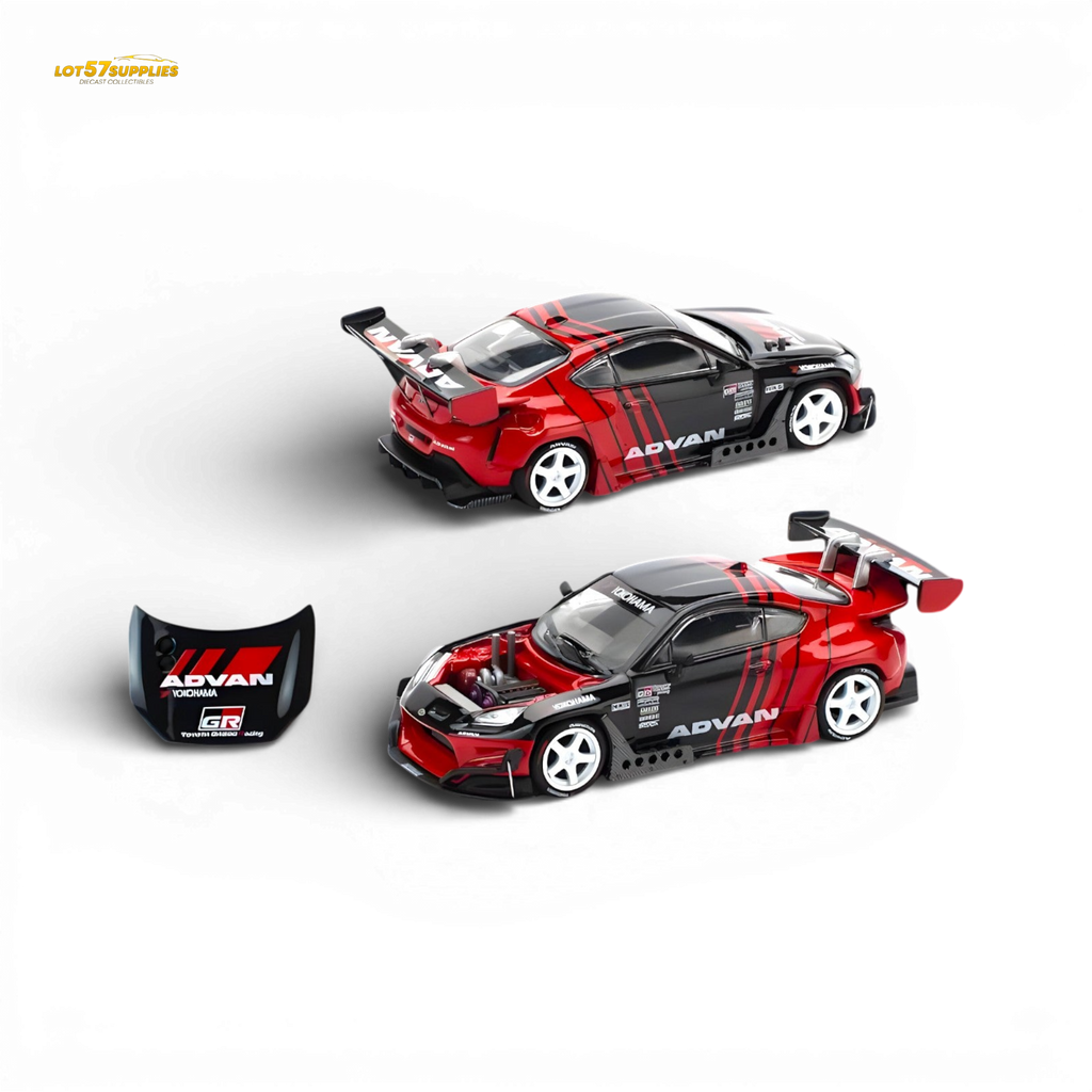 PopRace PANDEM GR86 ADVAN 1:64