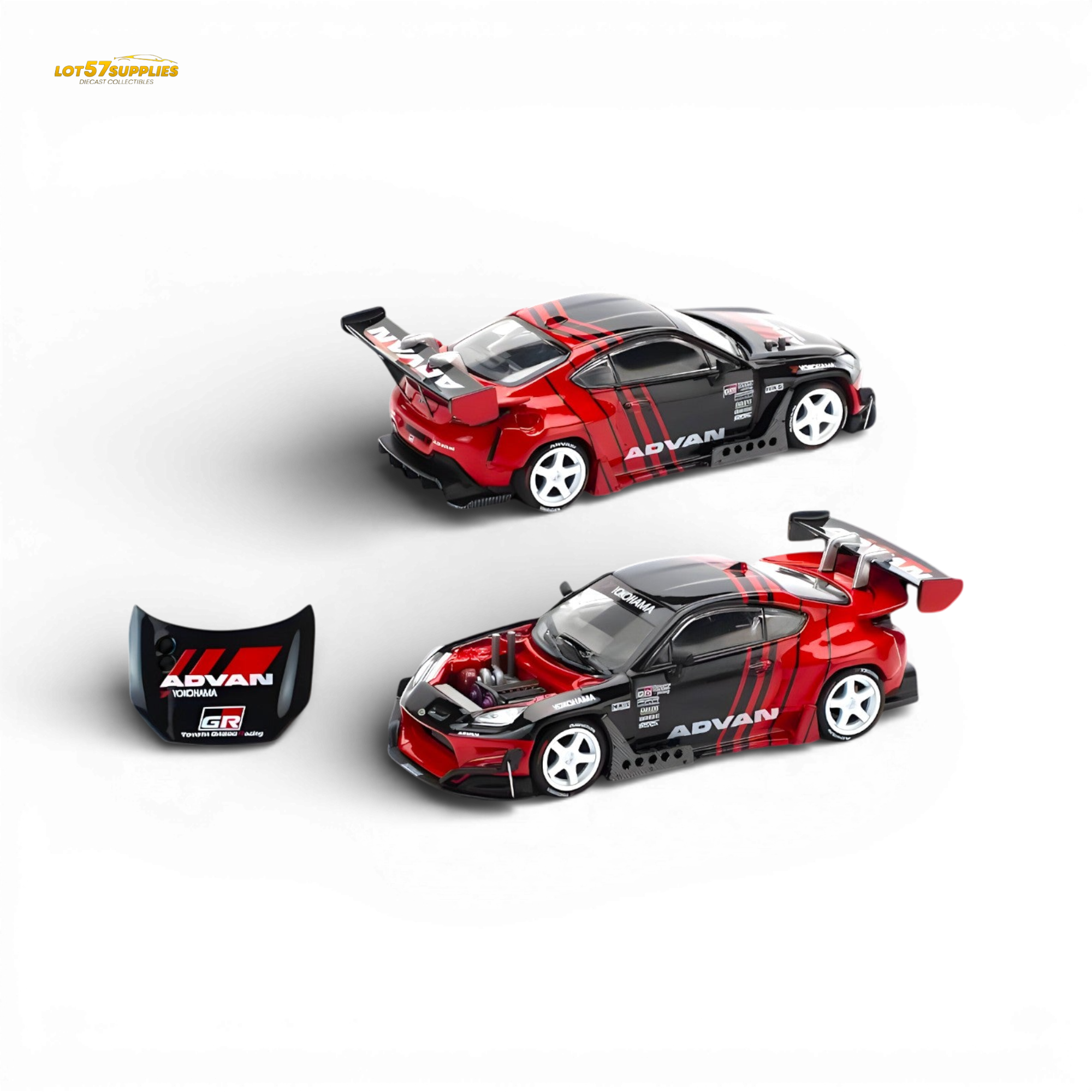PopRace PANDEM GR86 ADVAN 1:64