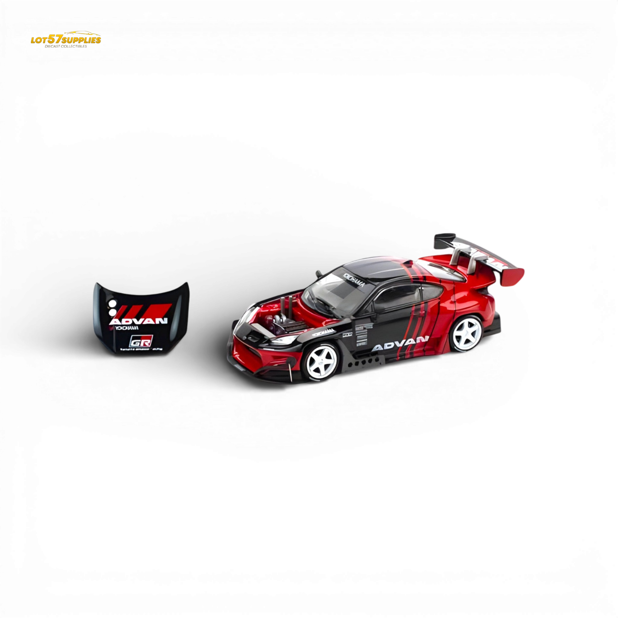 PopRace PANDEM GR86 ADVAN 1:64