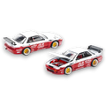 PopRace PANDEM SILVIA S13 Moontech Red 1:64