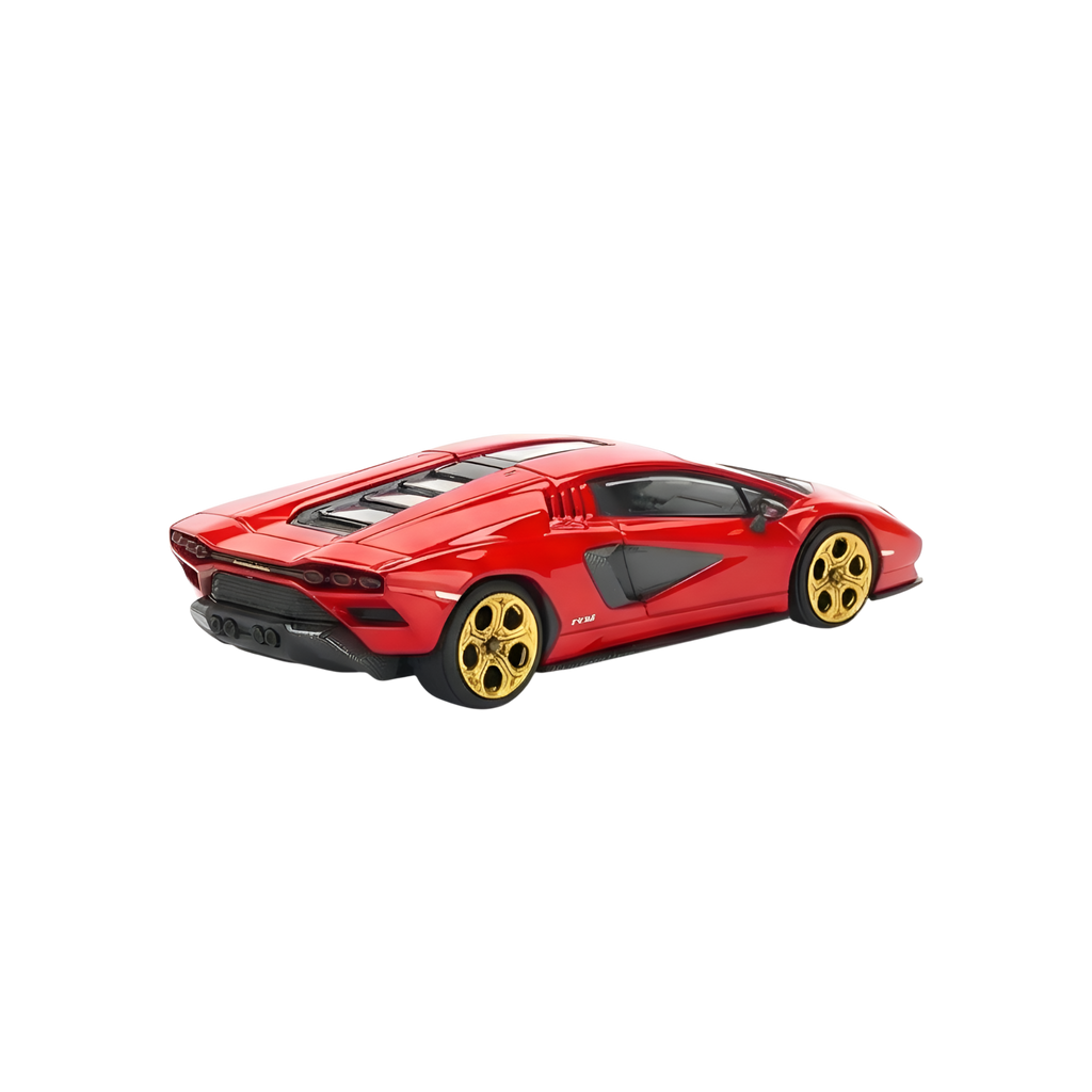 PopRace Lamborghini Countach LPI-800 Rosso 1:64