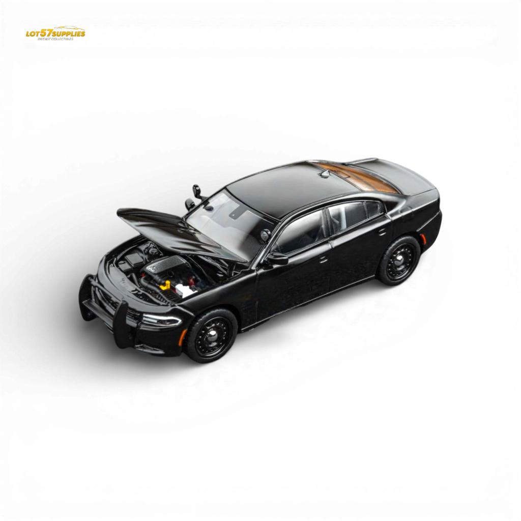 Elite Collectibles Dodge Warhorse Police Interceptor Black 1:64