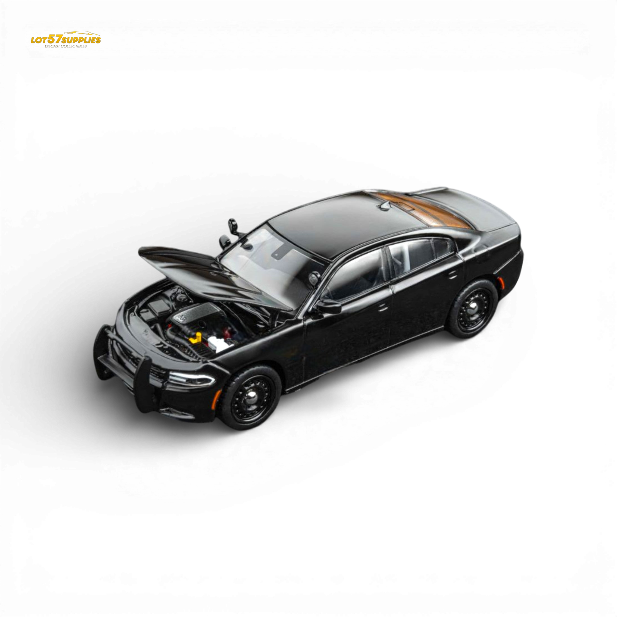 Elite Collectibles Dodge Warhorse Police Interceptor Black 1:64
