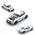 Elite Collectibles Dodge Warhorse Police Interceptor White 1:64