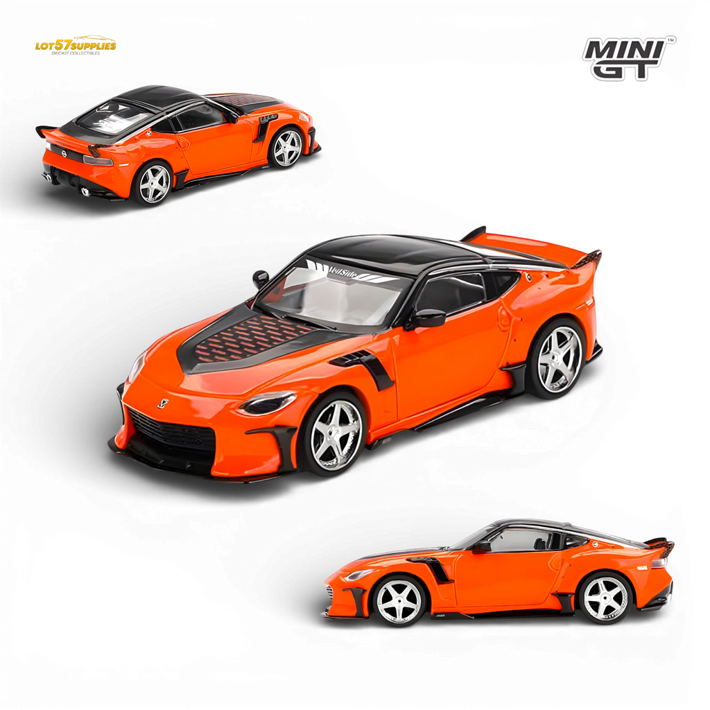 Mini GT Nissan Z VeilSide FFZ400 Orange 1:64