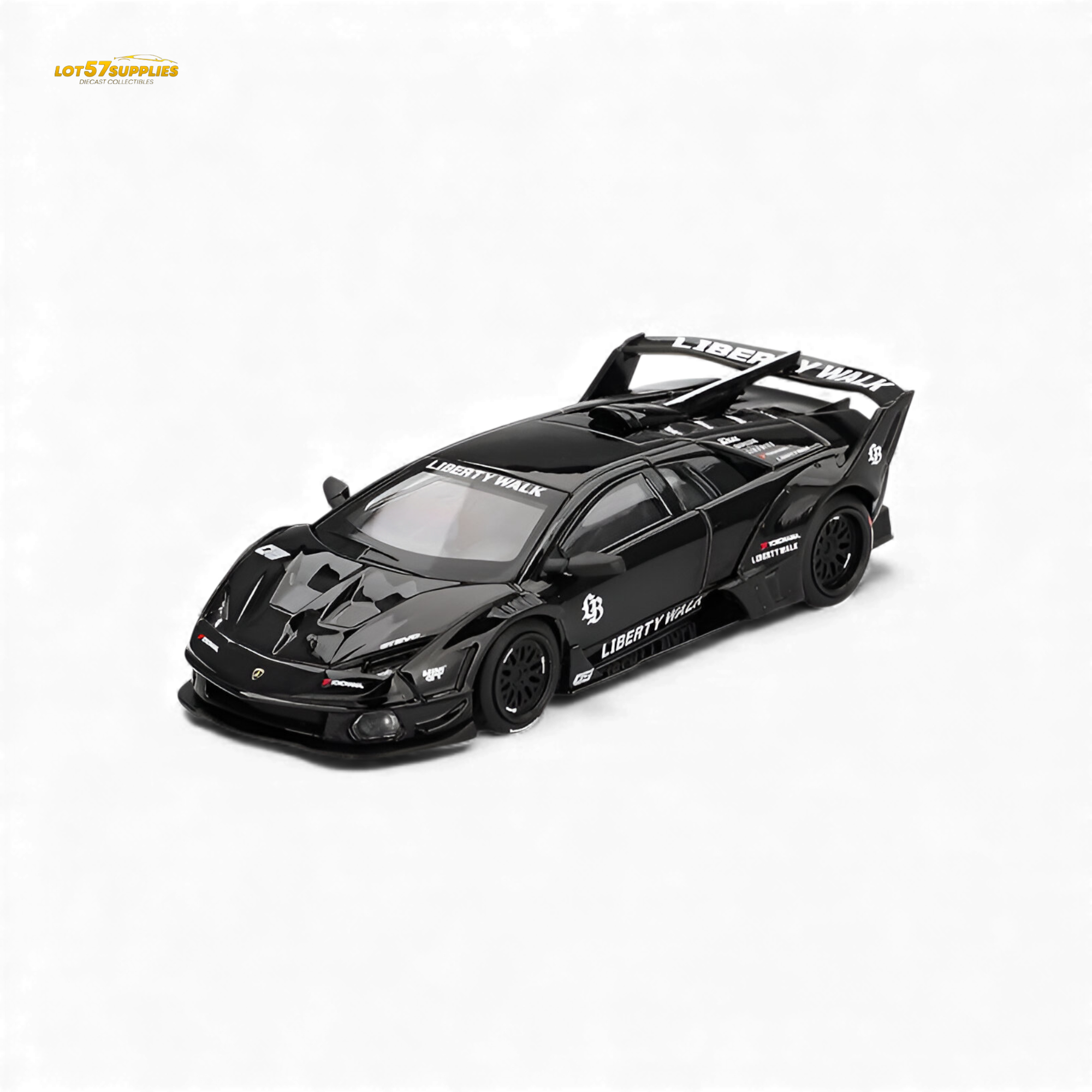 Mini GT Lamborghini Murcielago GT Evo Black 1:64