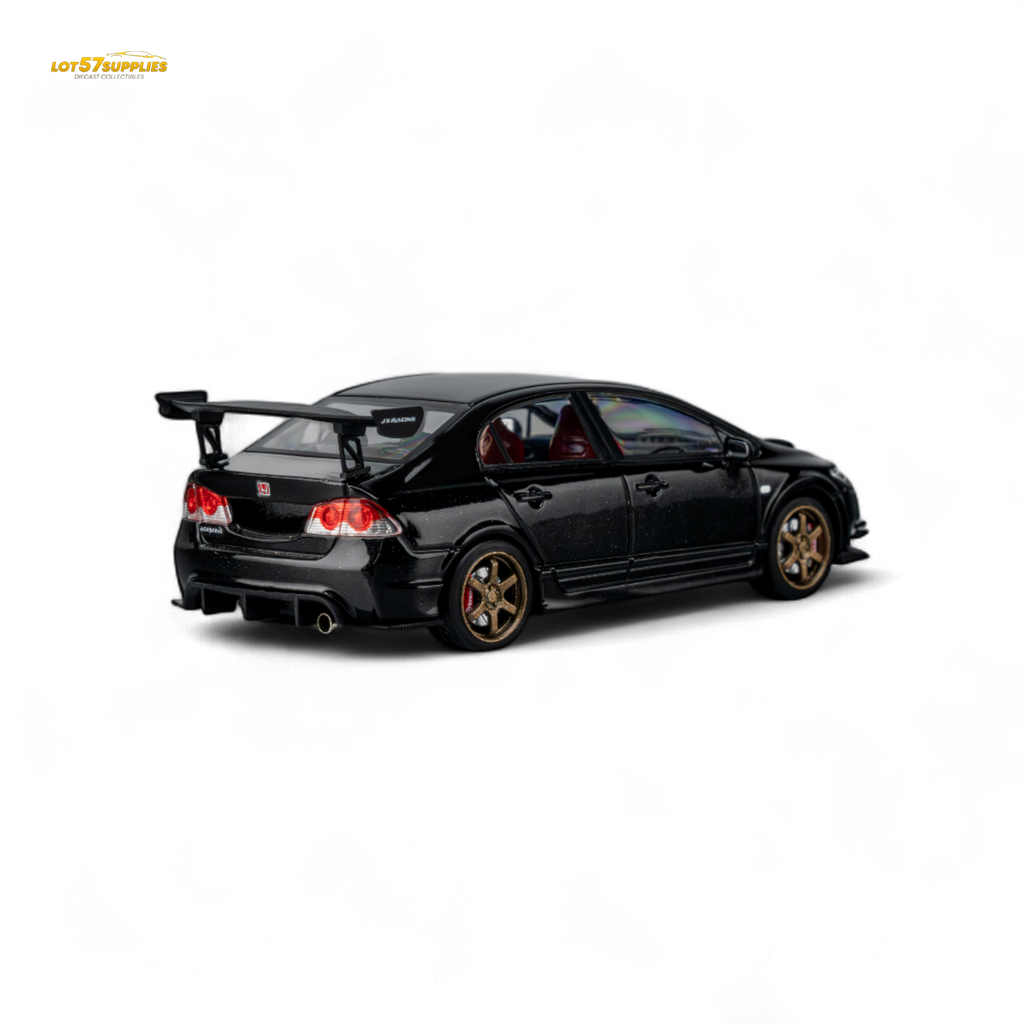 MicroTurbo FD2 J'S Racing Metallic Black 1:64