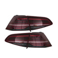 VW MK7 Golf 7 and Golf MK7 7.5 Euro Style Tail Lights 2013-2019