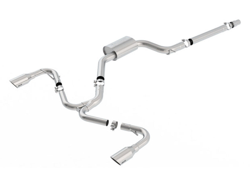 Borla 2018 Volkswagen GTI (MK7.5) 2.0T AT/MT SS S-Type Catback Exhaust w/Stainless Brushed Tips 140751SB
