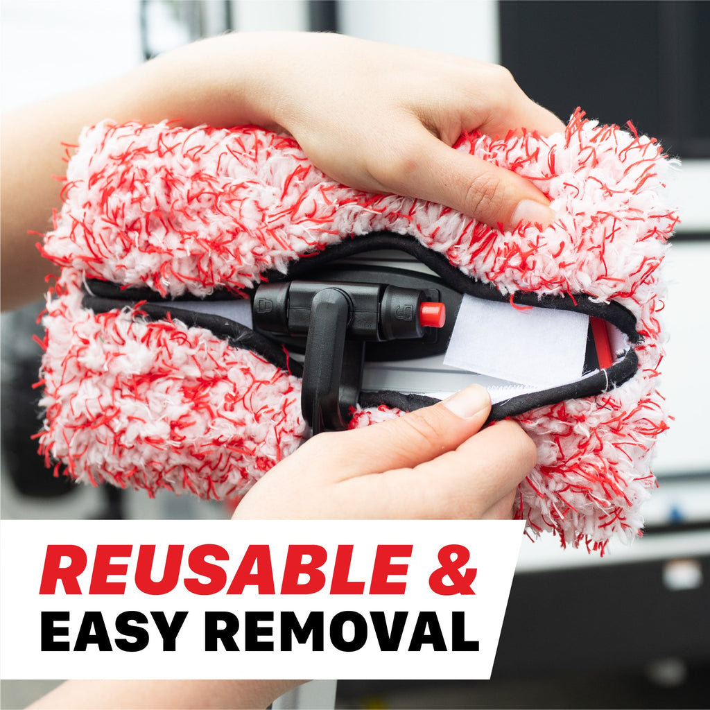 Car Wash Tool | IncrediStick – Extendable Microfiber Wash Mitt