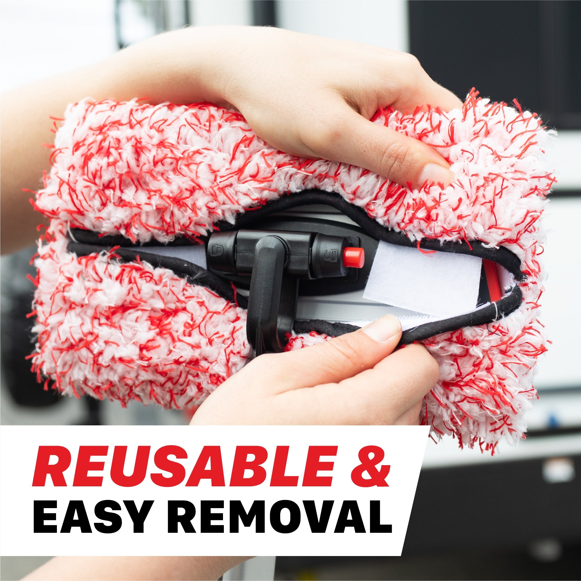 Car Wash Tool | IncrediStick – Extendable Microfiber Wash Mitt