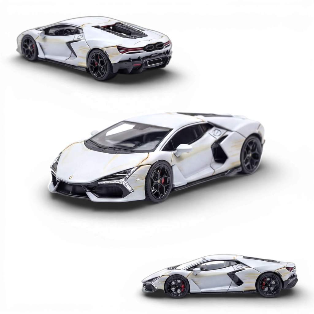 Flame Revuelto - Matte Gray 1:64 Resin