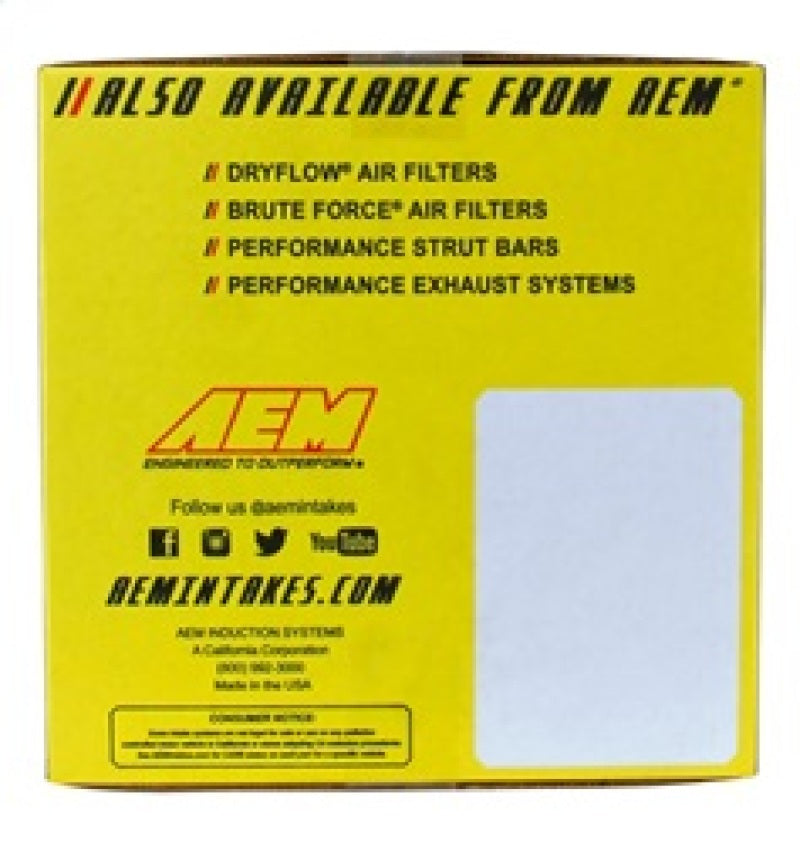 AEM Induction AEM 2015 Volkswagen Golf GTI 2.0L Cold Air Intake System Wrinkle Red 21-746WR