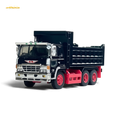 DBGT Hino Super Dolphin Dump Truck Black 1:64