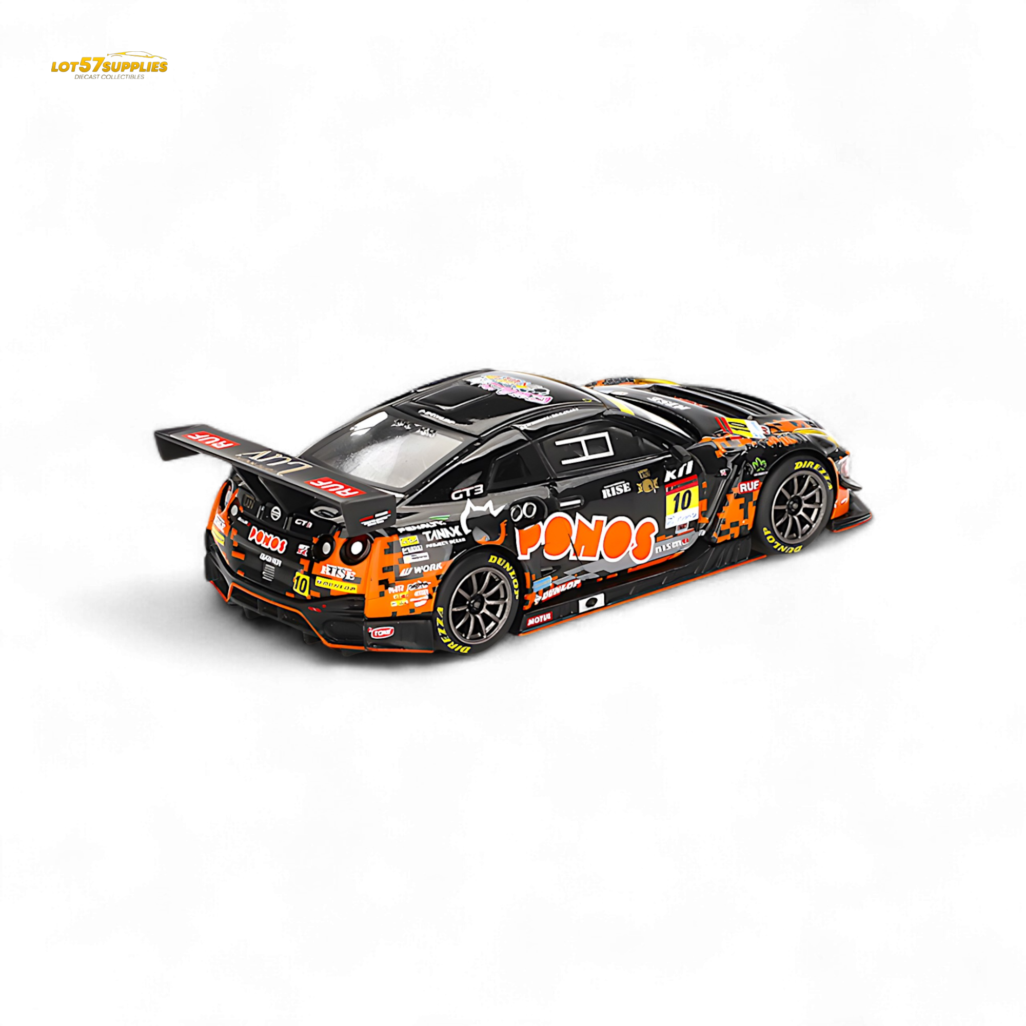 Mini GT Nissan GT-R Nismo GT3 #10 "PONOS GAINER GT-R" 1:64