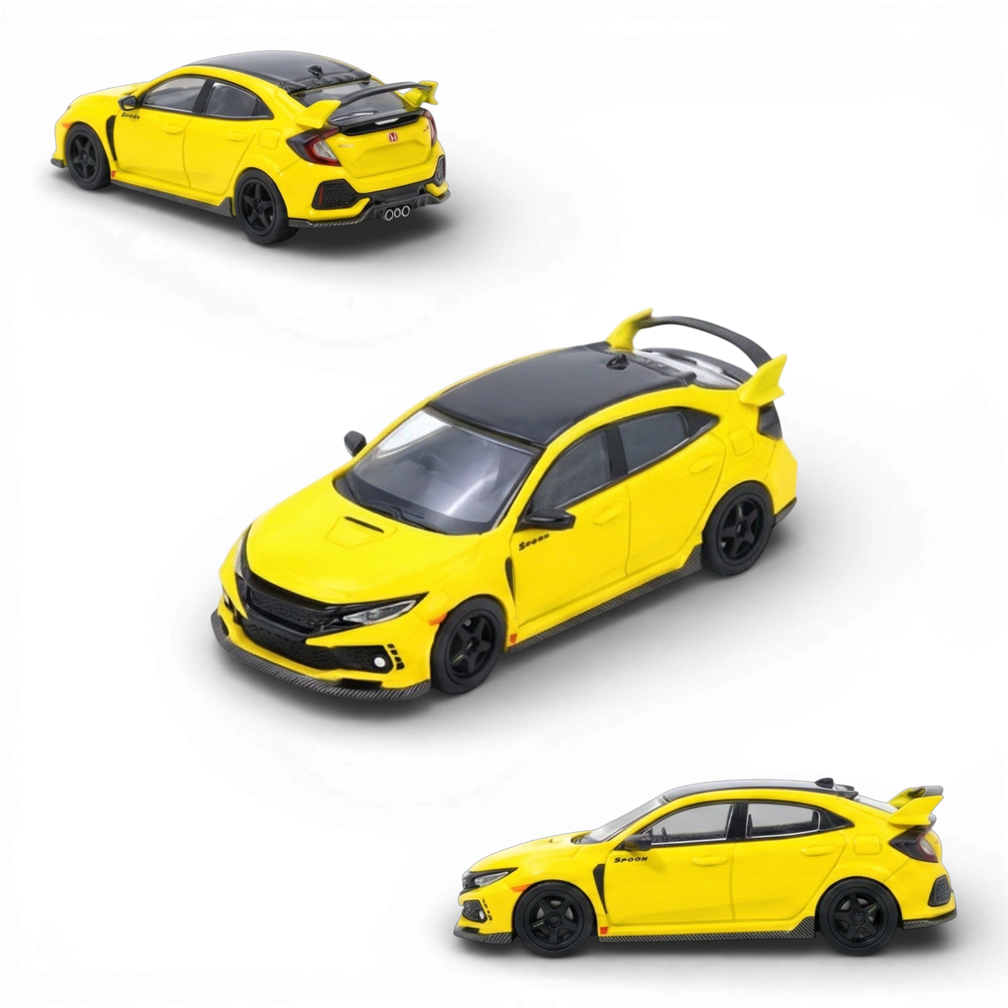 INNO64 Honda Civic Type-R FK8 Yellow 1:64