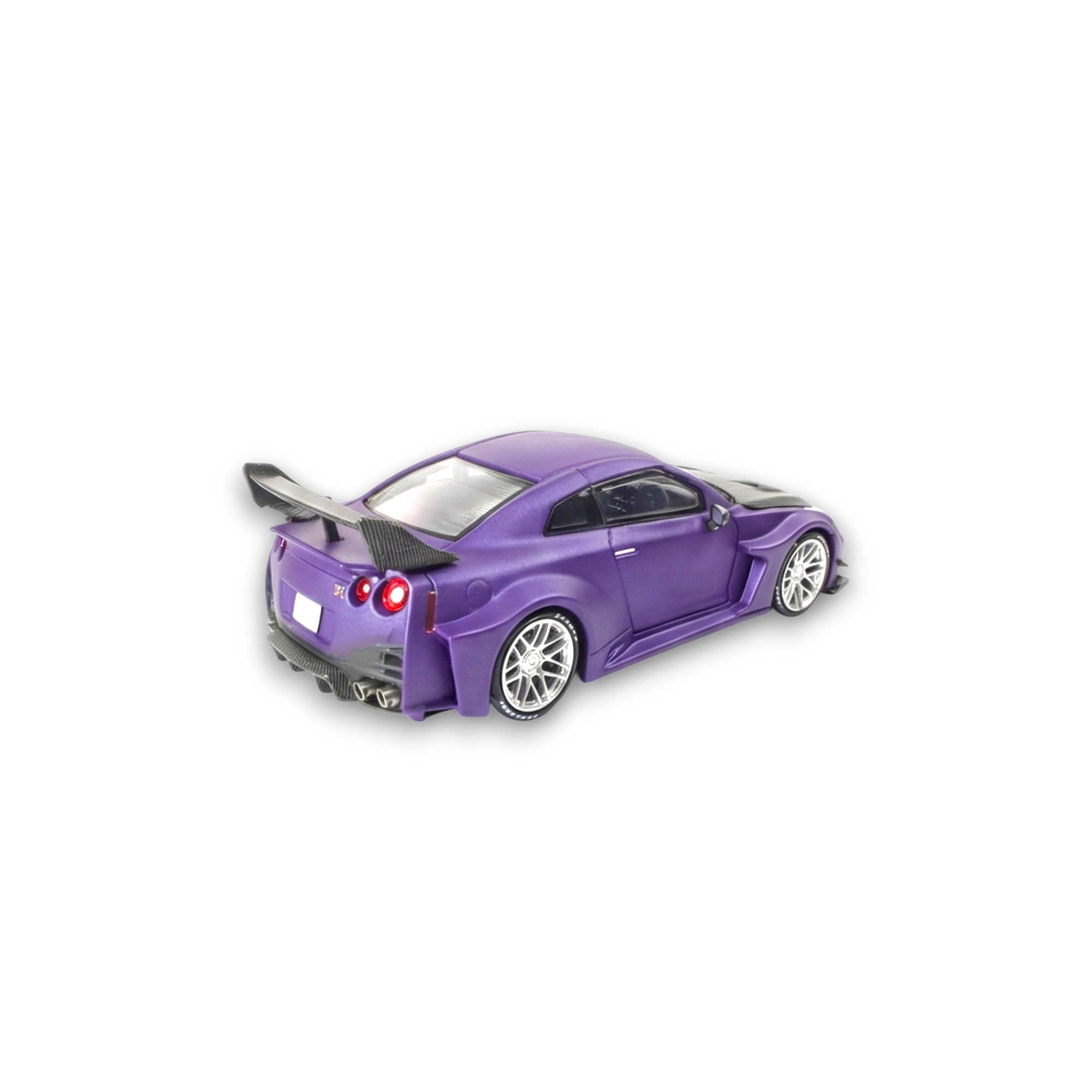 DEMON KING Auto GT-R R35RR Royal Purple 1:64