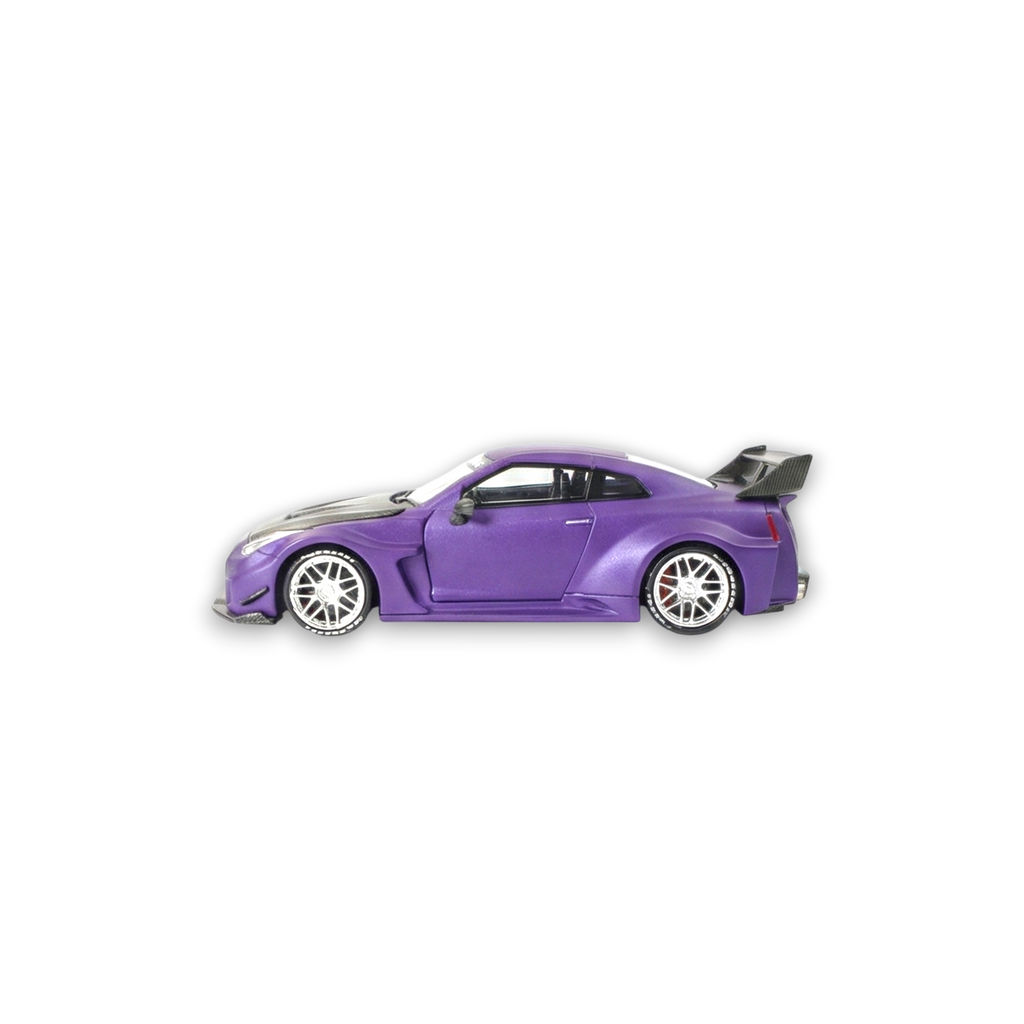 DEMON KING Auto GT-R R35RR Royal Purple 1:64