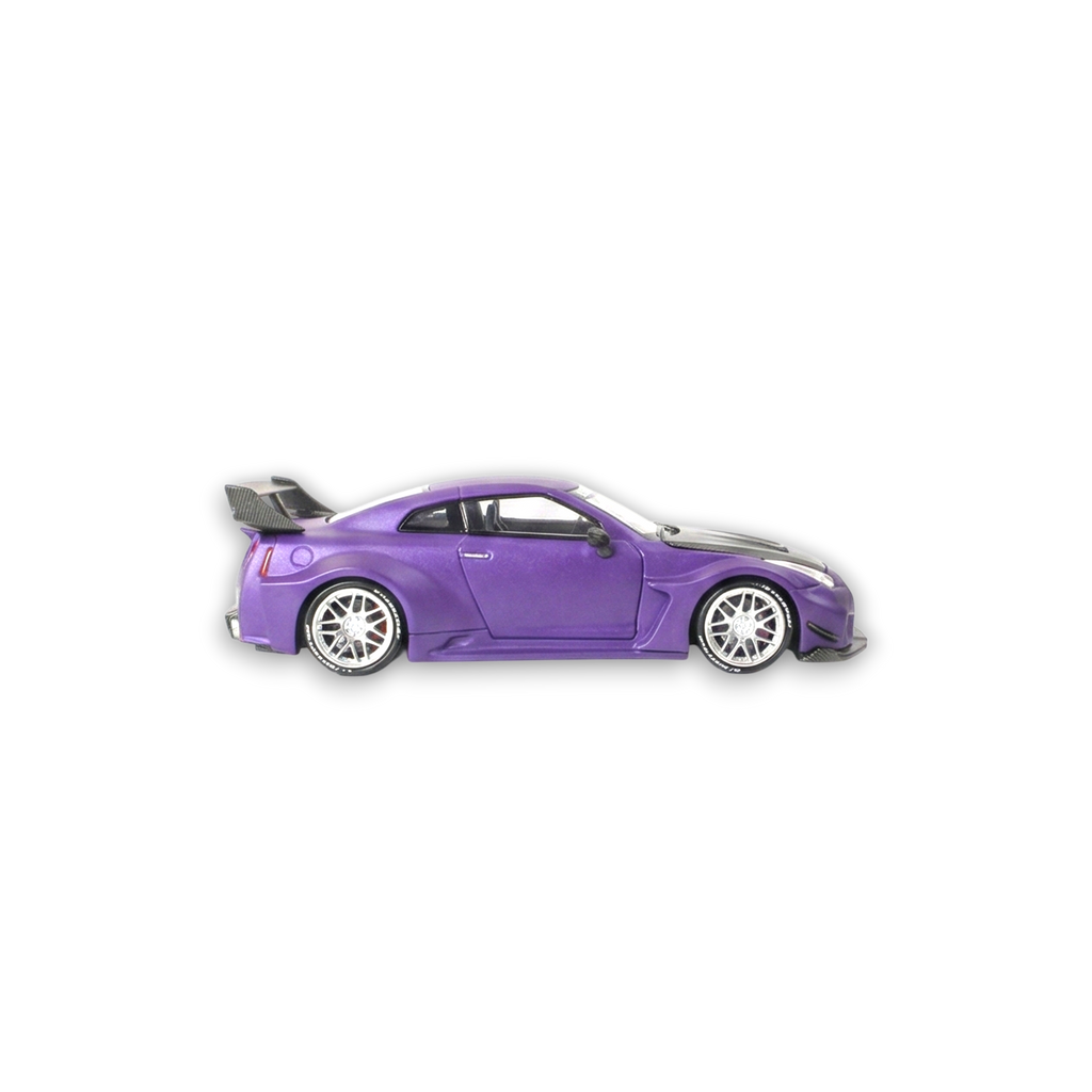 DEMON KING Auto GT-R R35RR Royal Purple 1:64