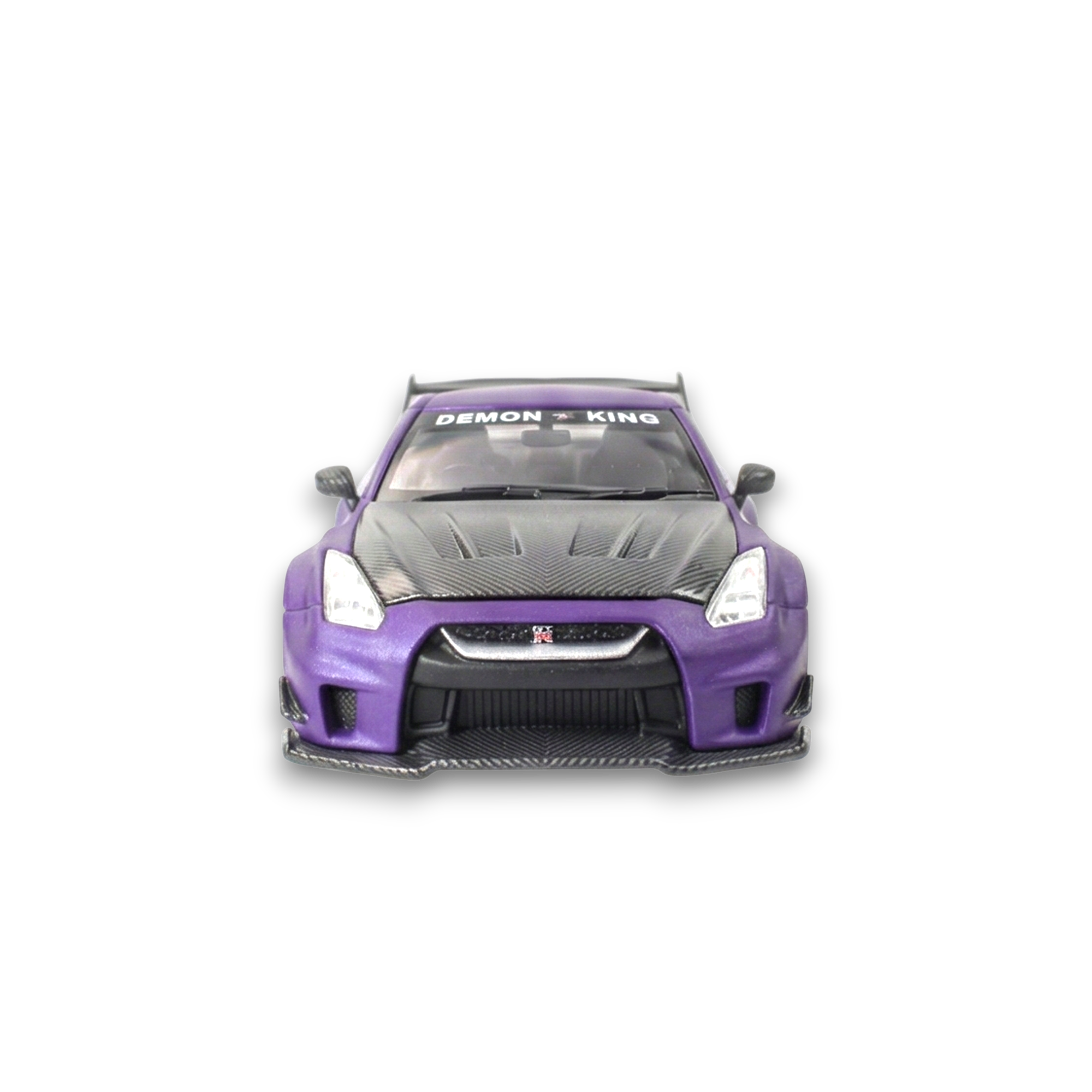 DEMON KING Auto GT-R R35RR Royal Purple 1:64