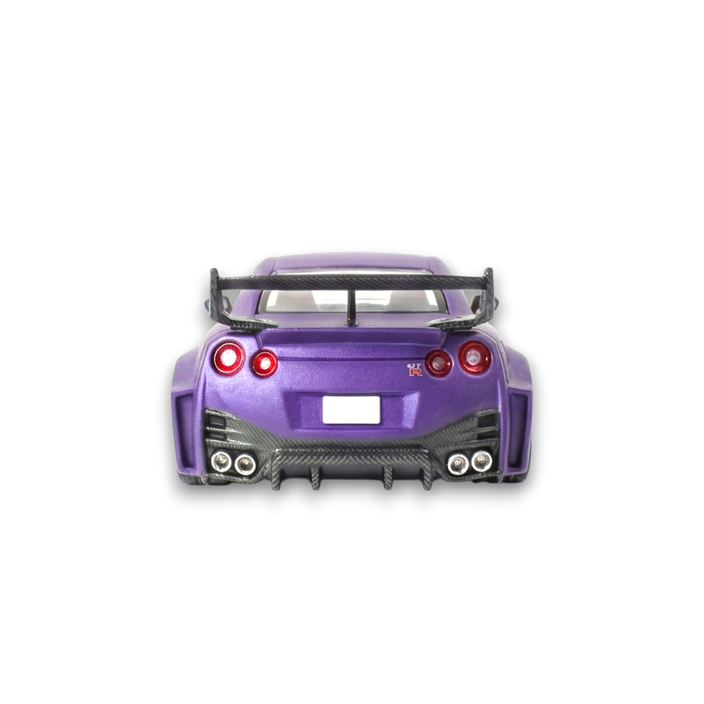 DEMON KING Auto GT-R R35RR Royal Purple 1:64