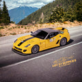 Cars' Lounge Ferrari 599XX Yellow #97 1:64