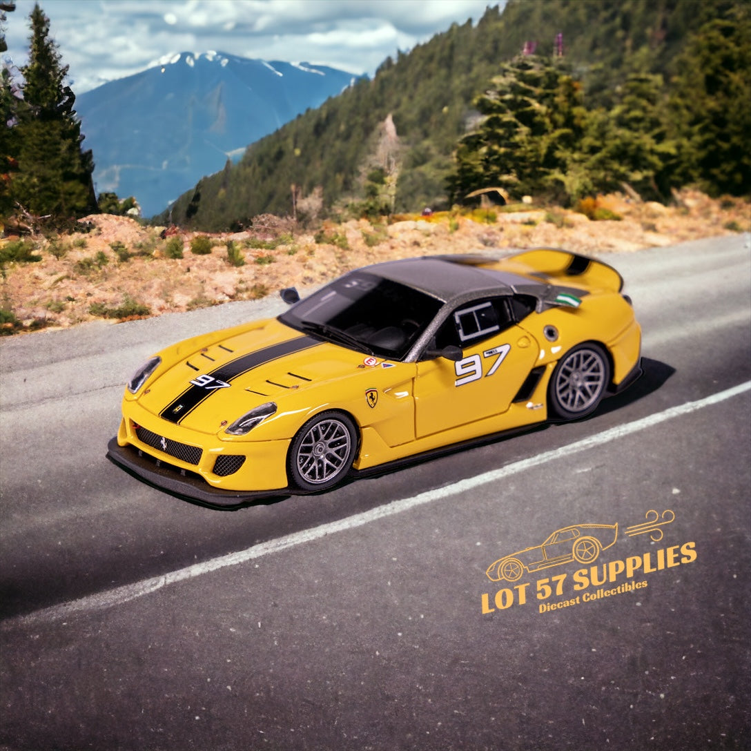 Cars' Lounge Ferrari 599XX Yellow #97 1:64