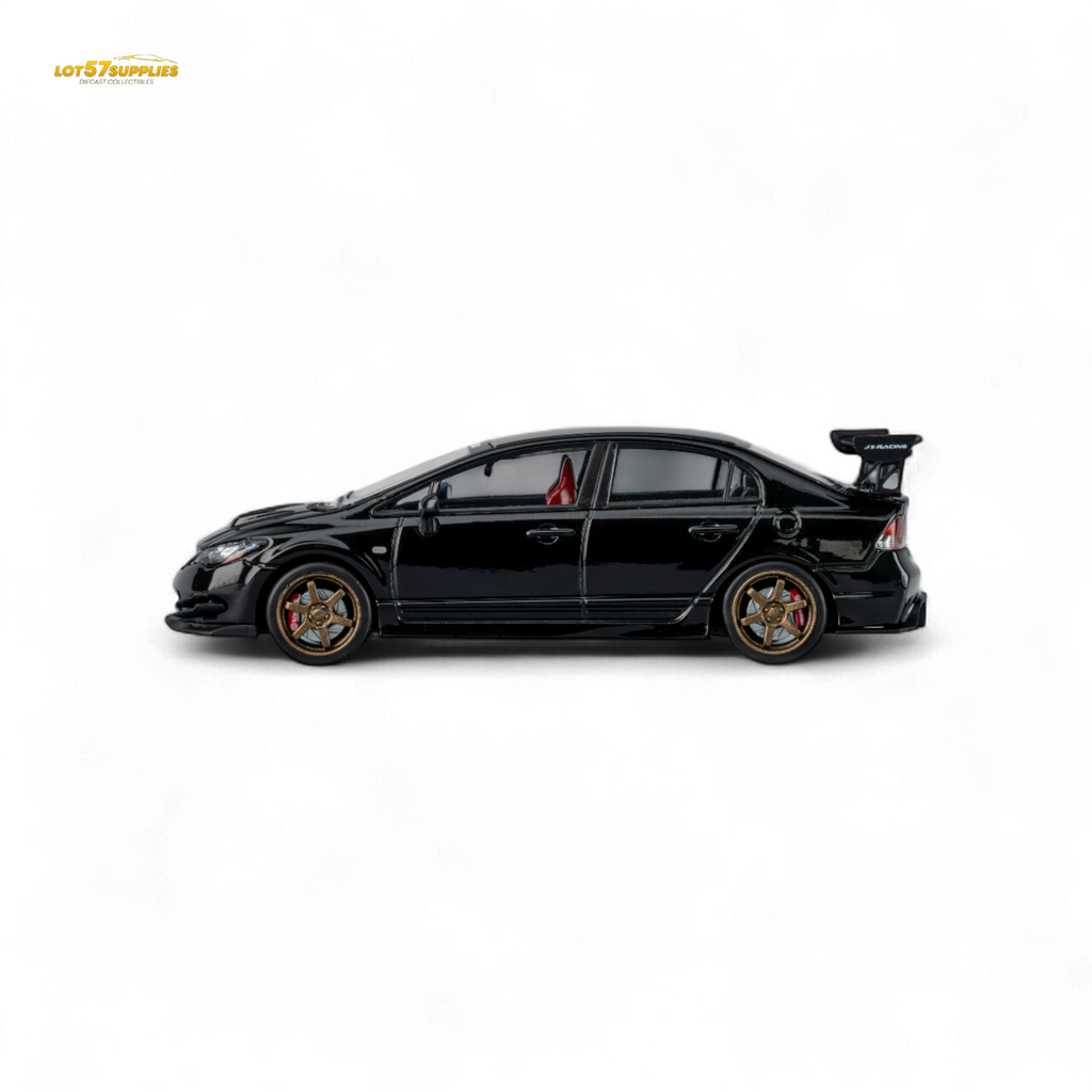 MicroTurbo FD2 J'S Racing Metallic Black 1:64