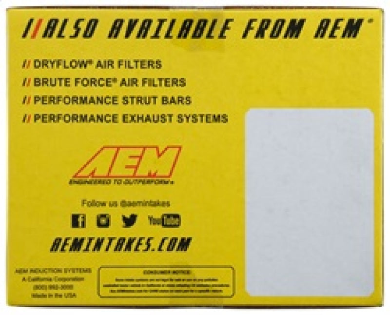 AEM Induction AEM 99.5-03 VW GTI/Jetta 2.0L Polished Cold Air Intake 21-492P