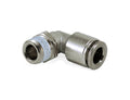 Air Lift Swivel Elbow Fitting - 1/8in MNPT x 1/4in PTC 21848