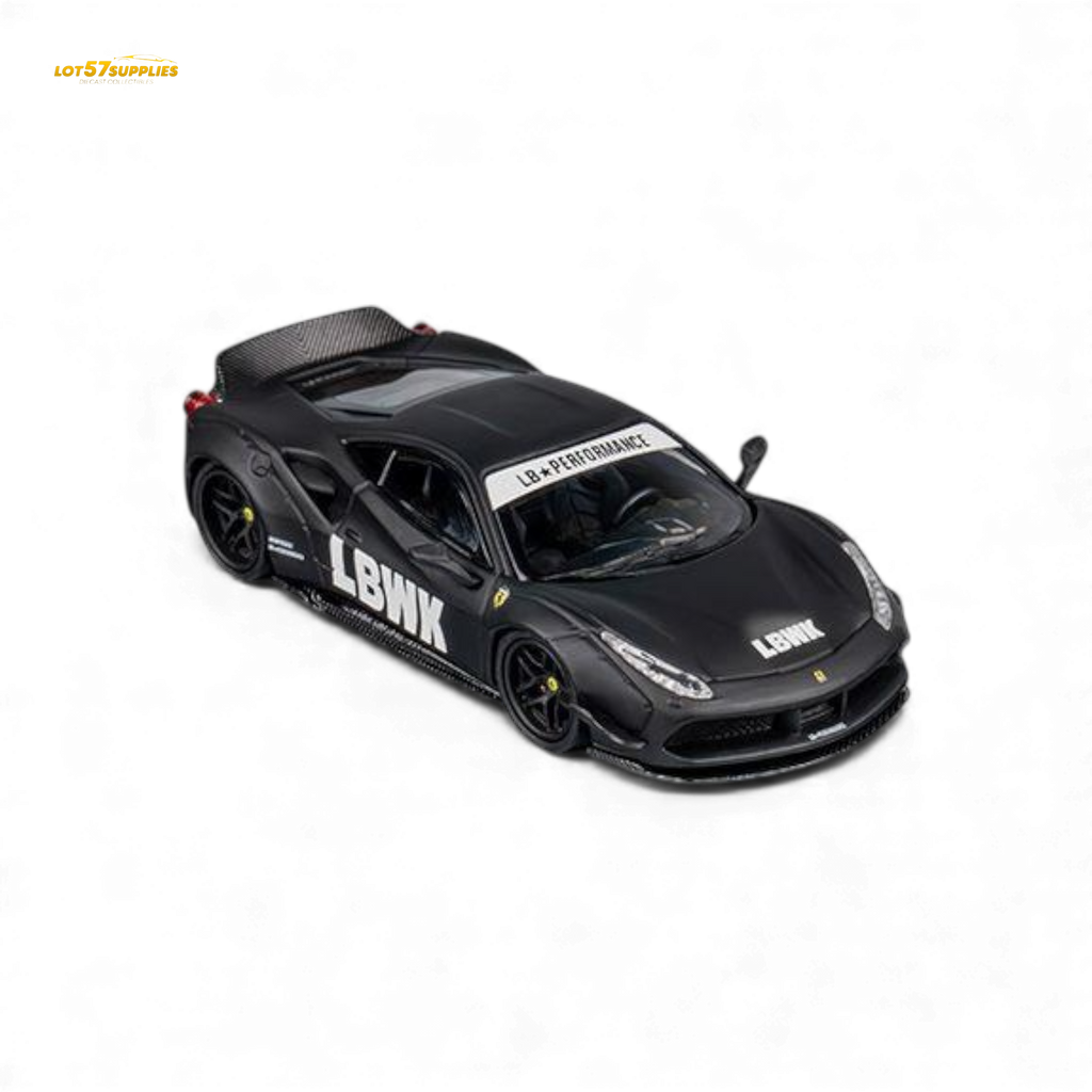 CM Model Ferrari 488 LB Works Black 1:64