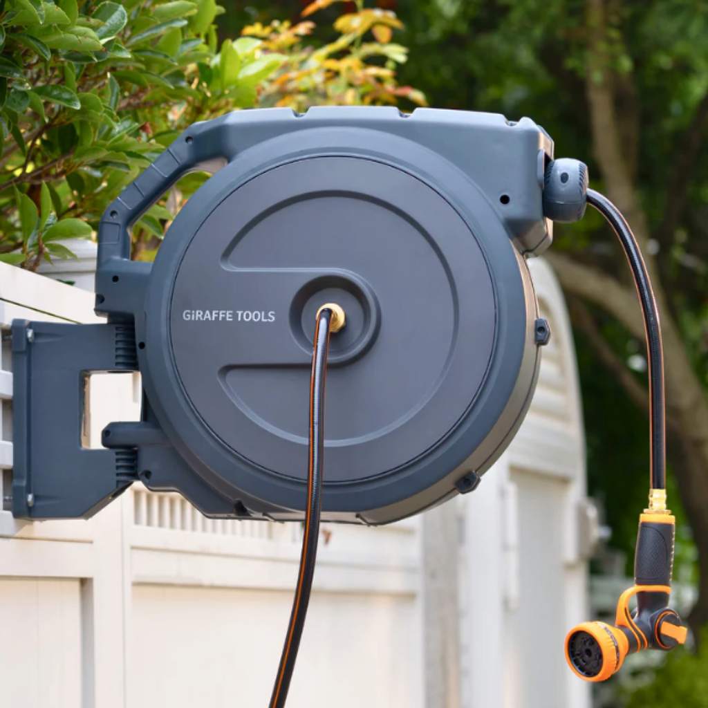Retractable Garden Hose Reel-1/2in-130ft