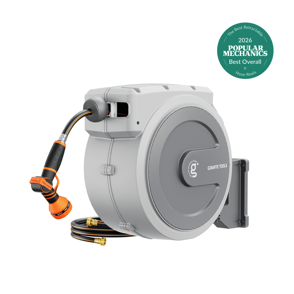 Retractable Garden Hose Reel-5/8in-90ft