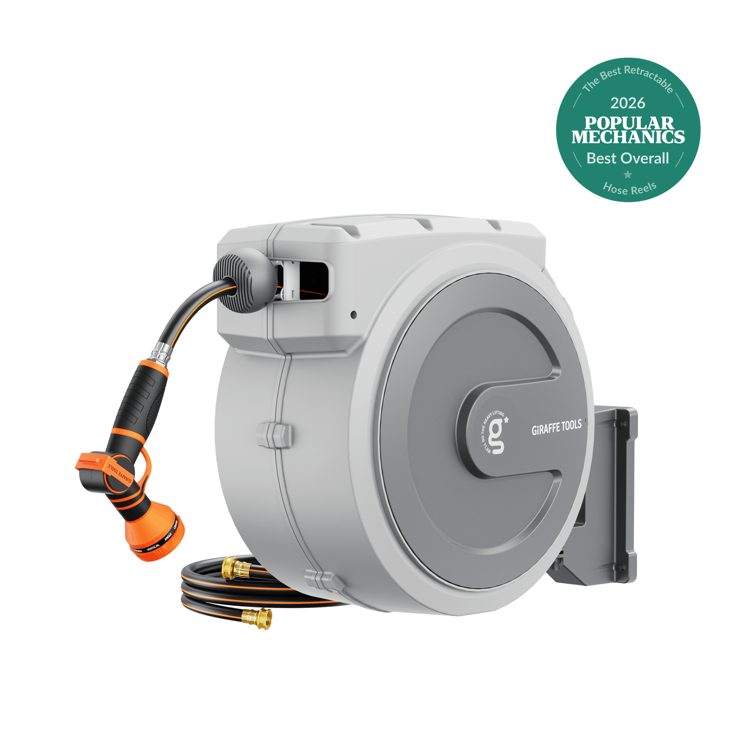 Retractable Garden Hose Reel-5/8in-90ft