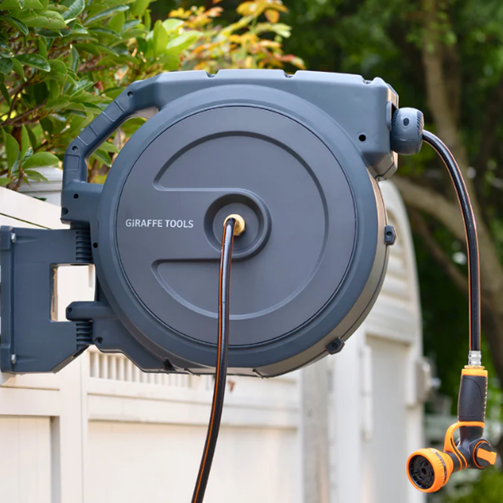 Retractable Garden Hose Reel-5/8in-90ft