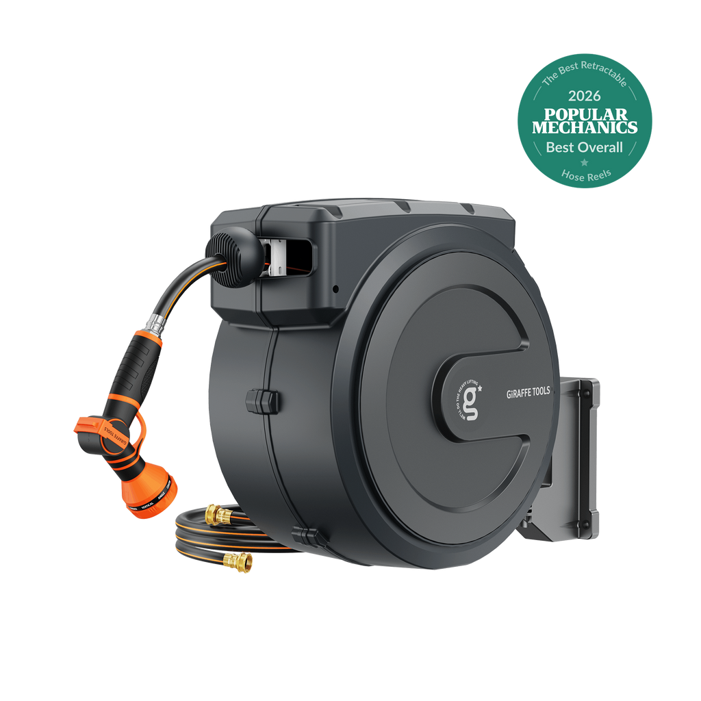 Retractable Garden Hose Reel-5/8in-90ft