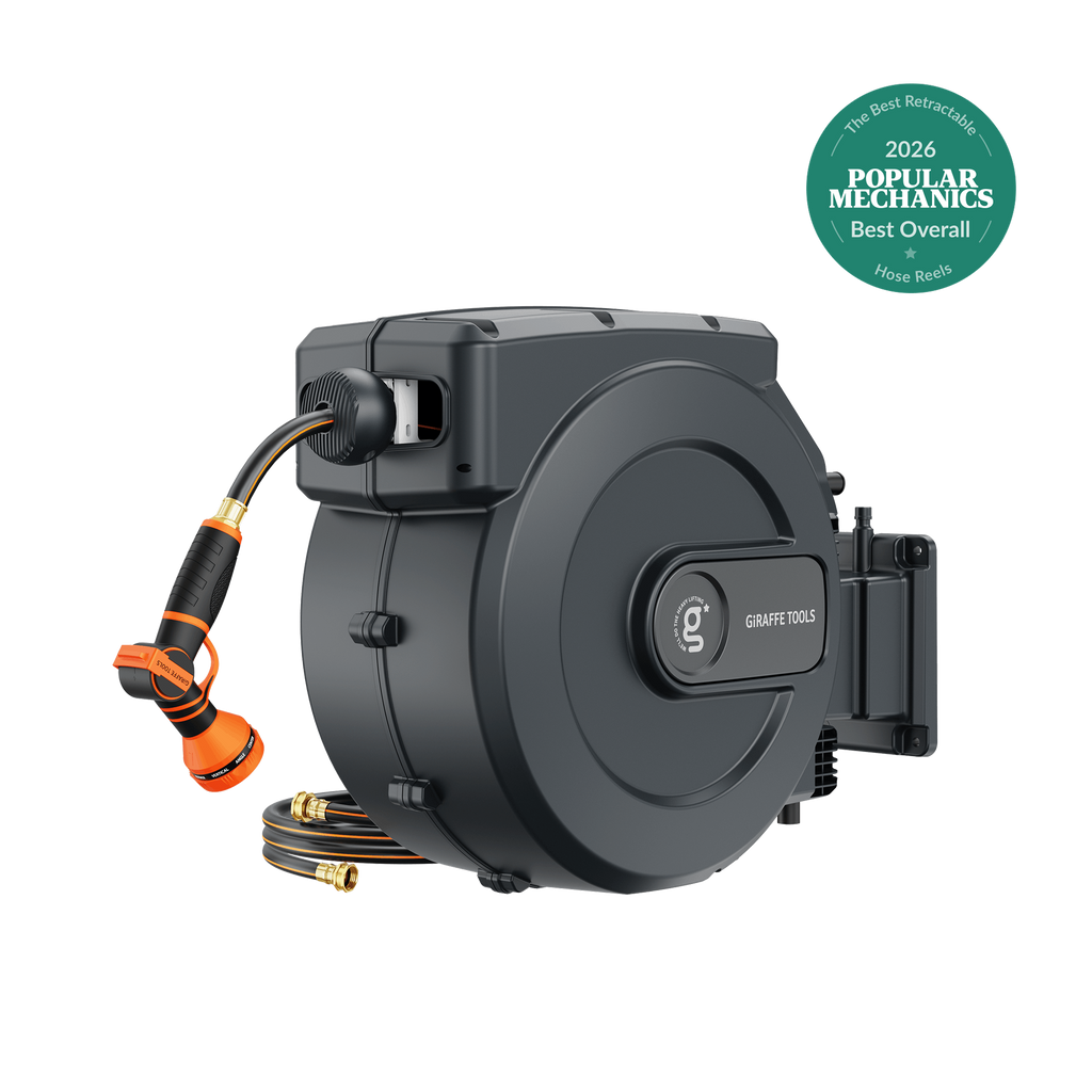 Retractable Garden Hose Reel-1/2in-155ft