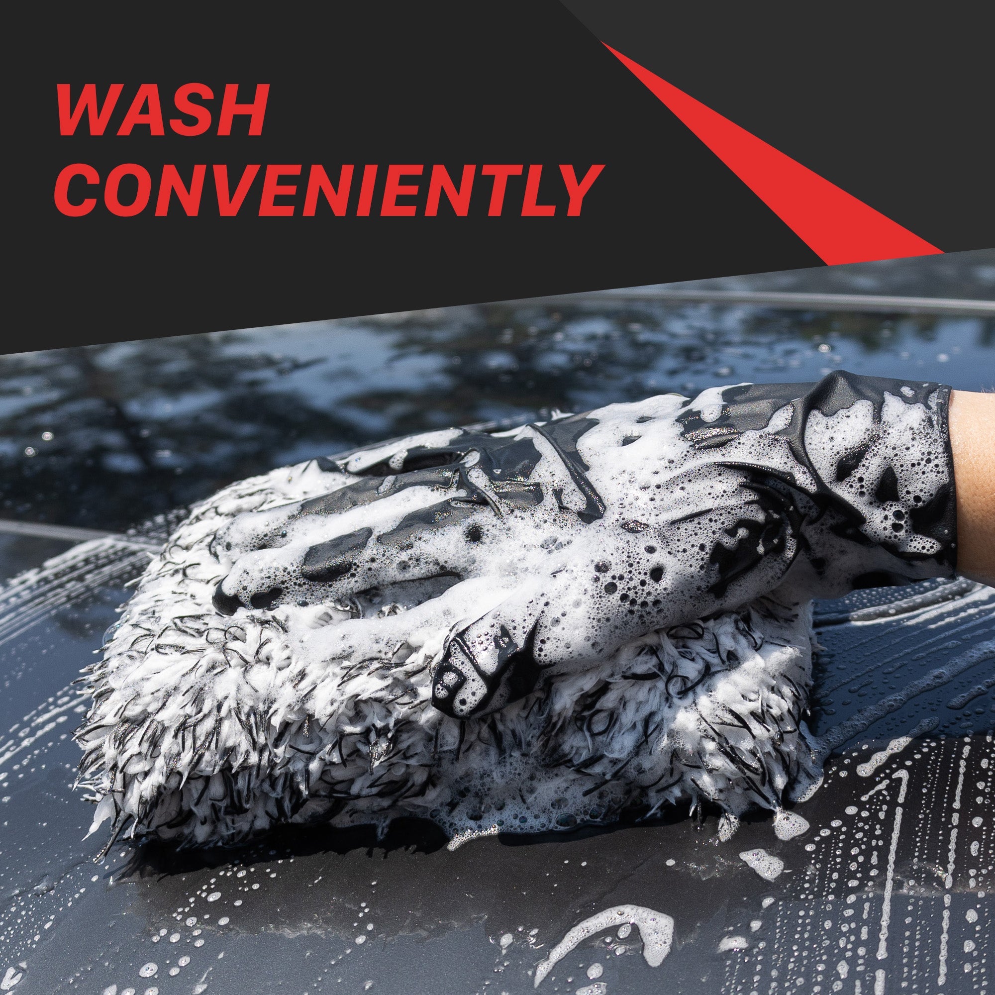 Car Wash Microfiber Mitt