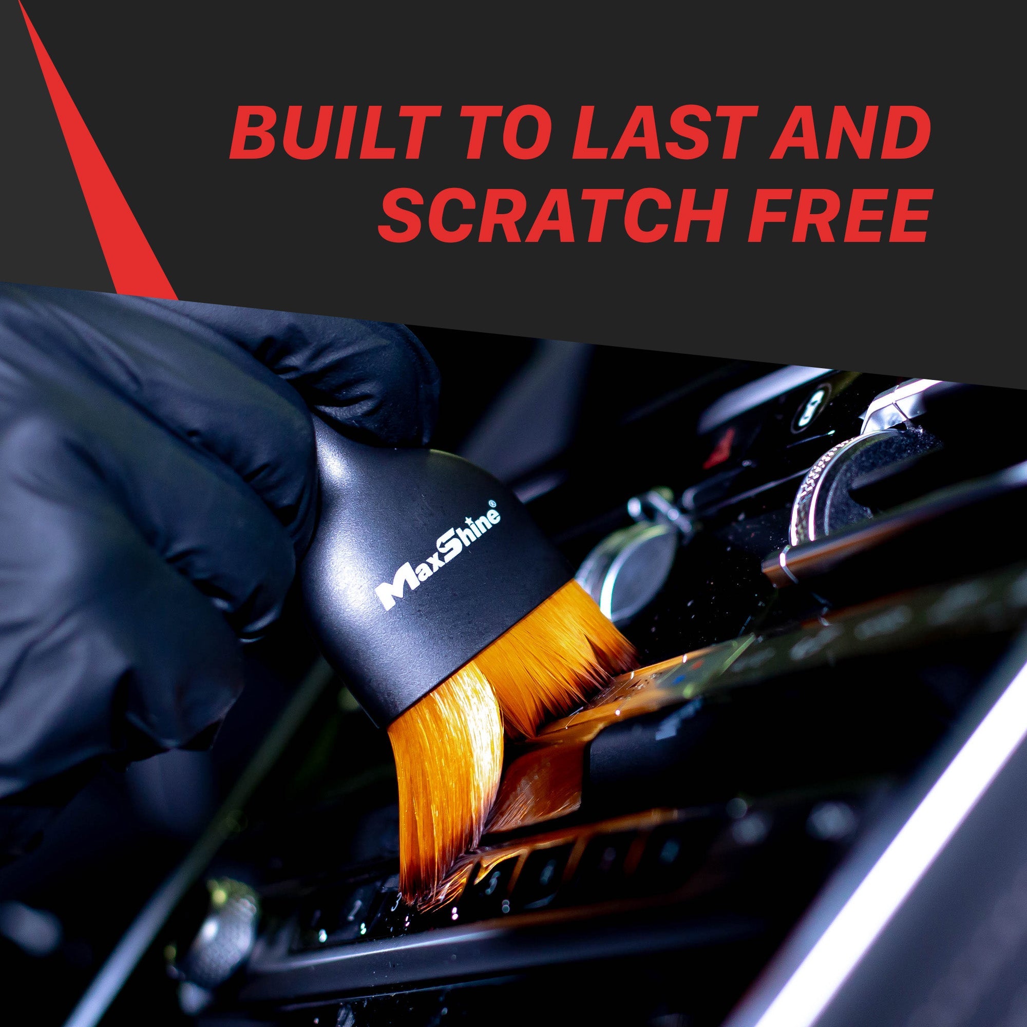 Ultra Soft Rounded Car Detailing Brush Set