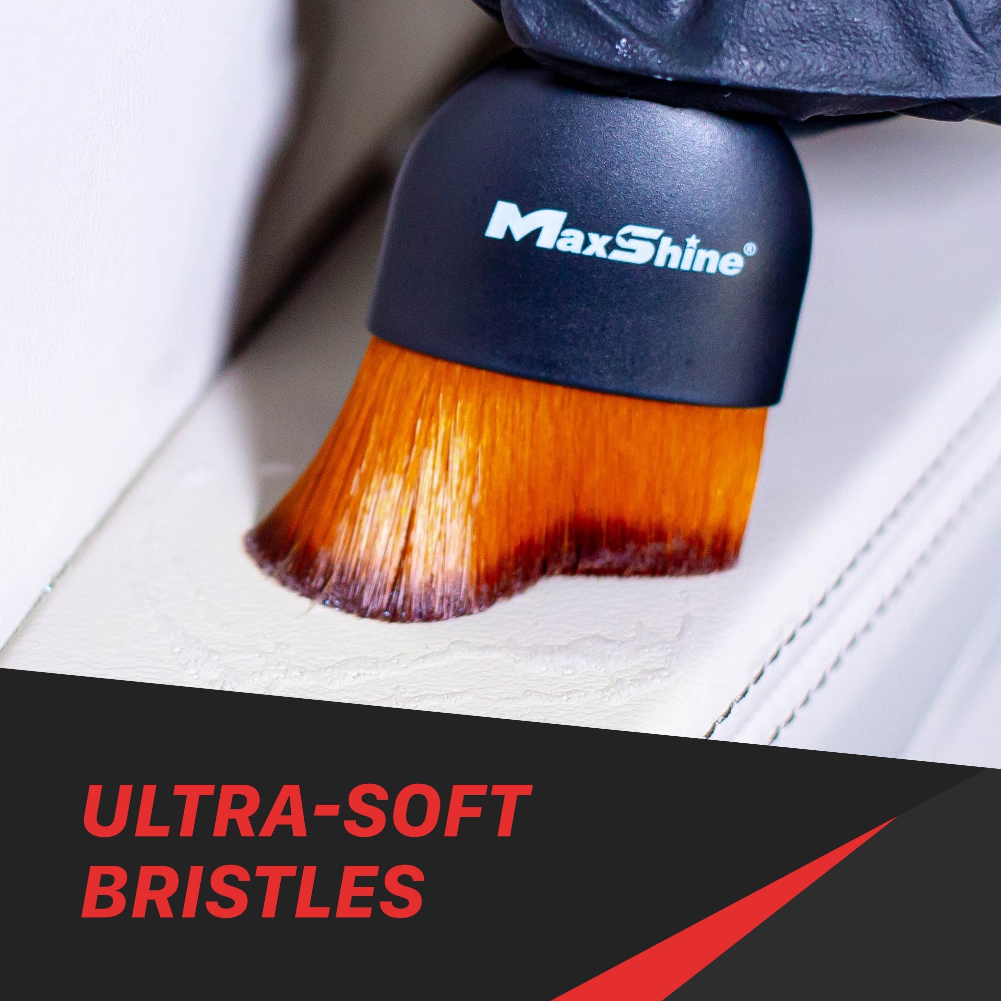 Ultra Soft Rounded Car Detailing Brush Set