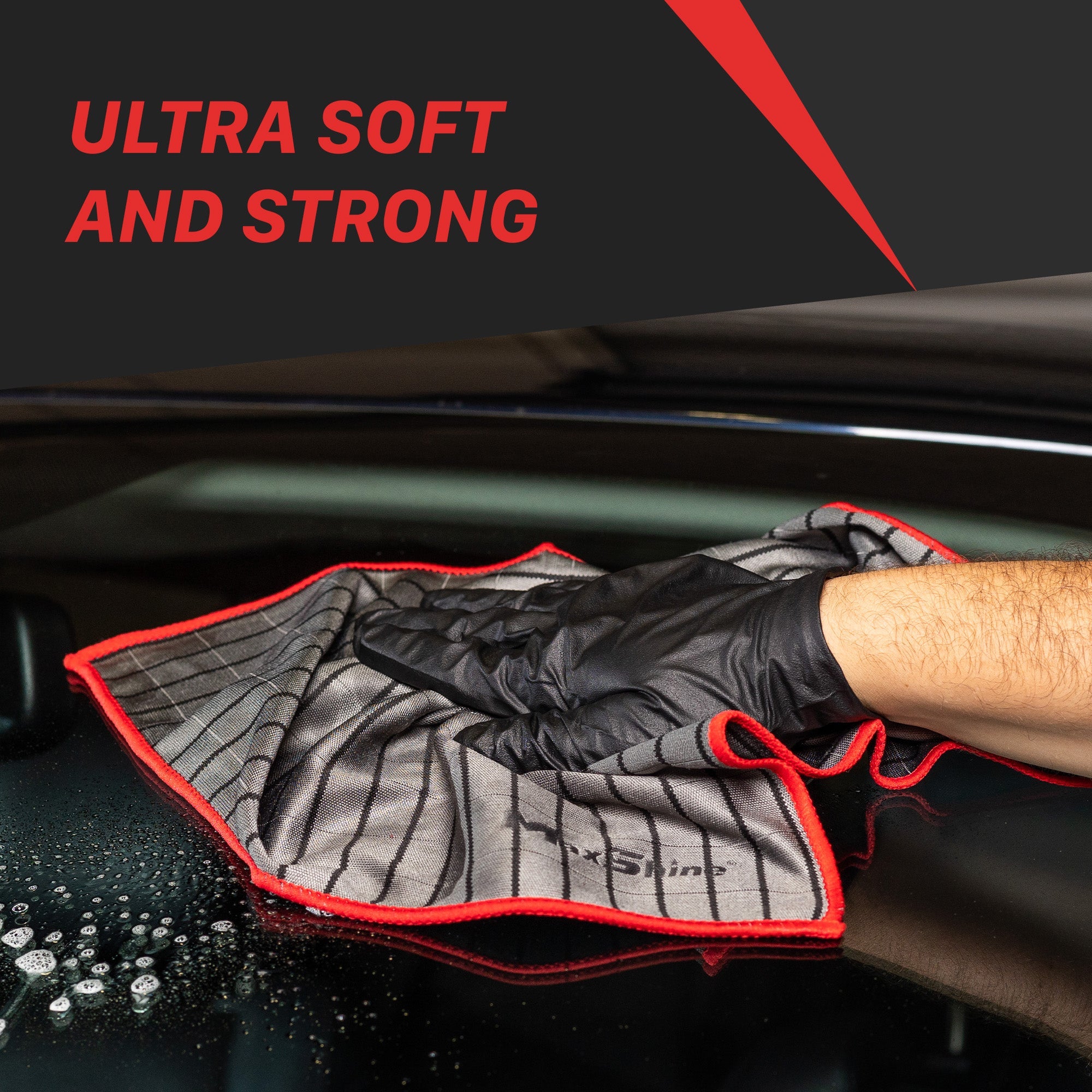 360GSM Premium Carbon Fiber Towel - 3 Pack by MaxshineUSA