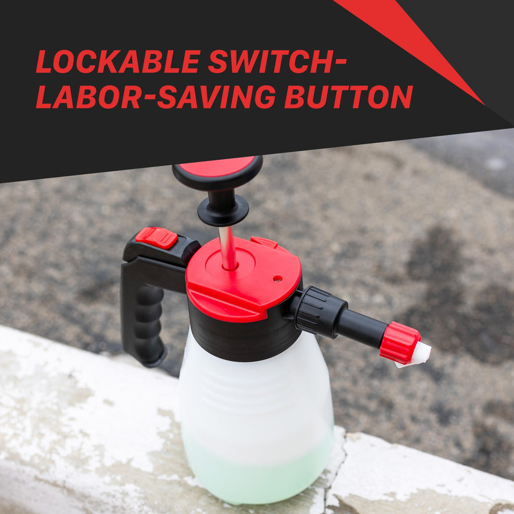 Foam Cannon Without Pressure Washer | Hand Pump Foam Sprayer