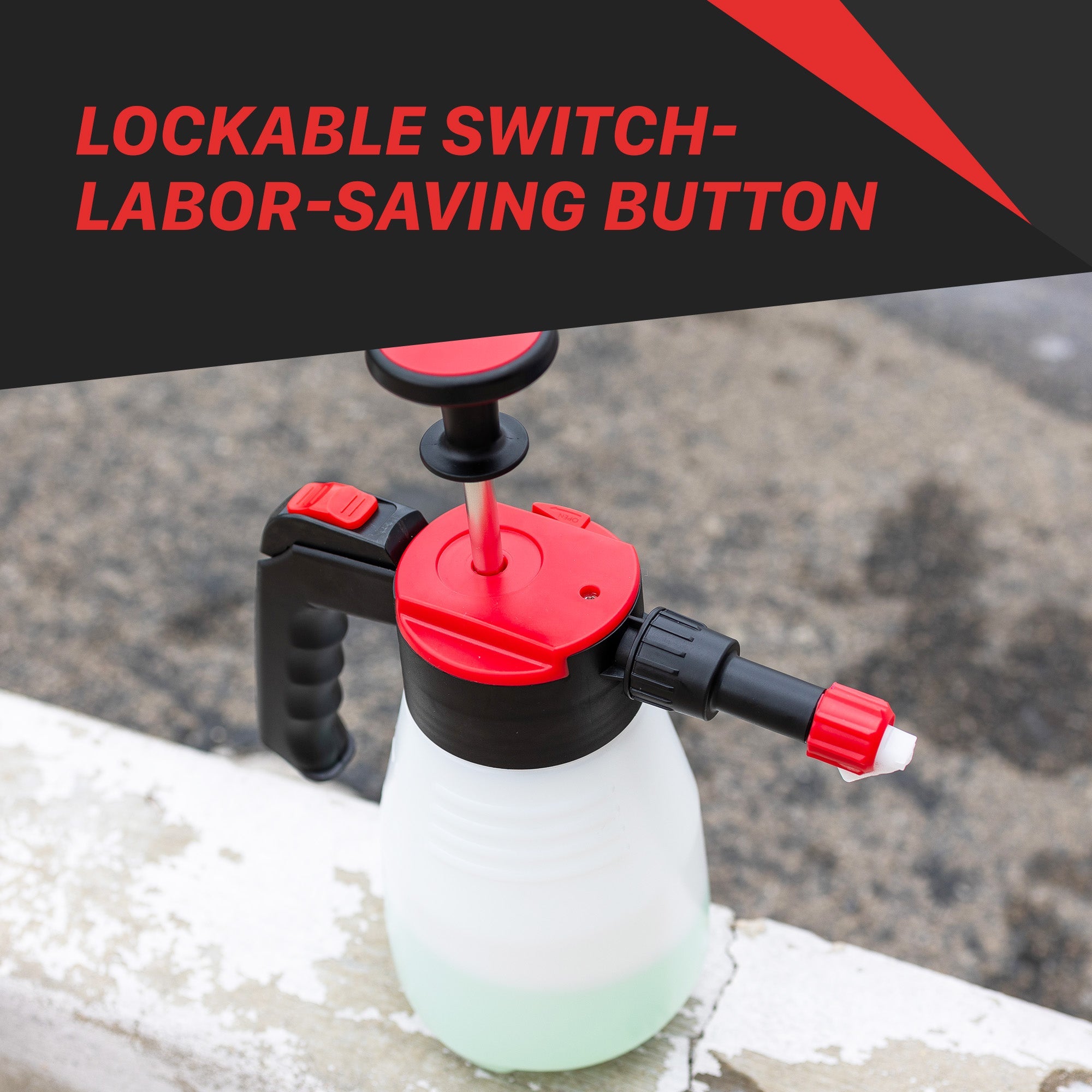 Foam Cannon Without Pressure Washer | Hand Pump Foam Sprayer